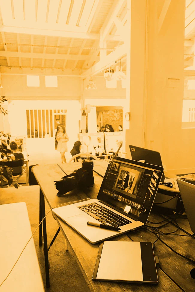 Espace de travail de designer web